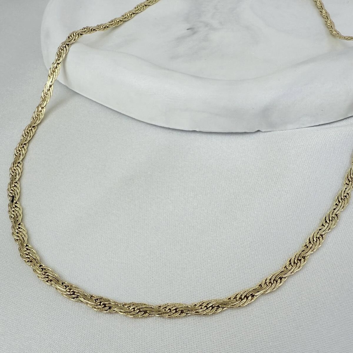 Altın Kaplama Zincir 45 cm