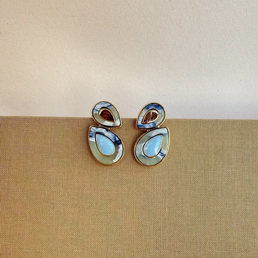 Mine Kaplama Tasarım Küpe